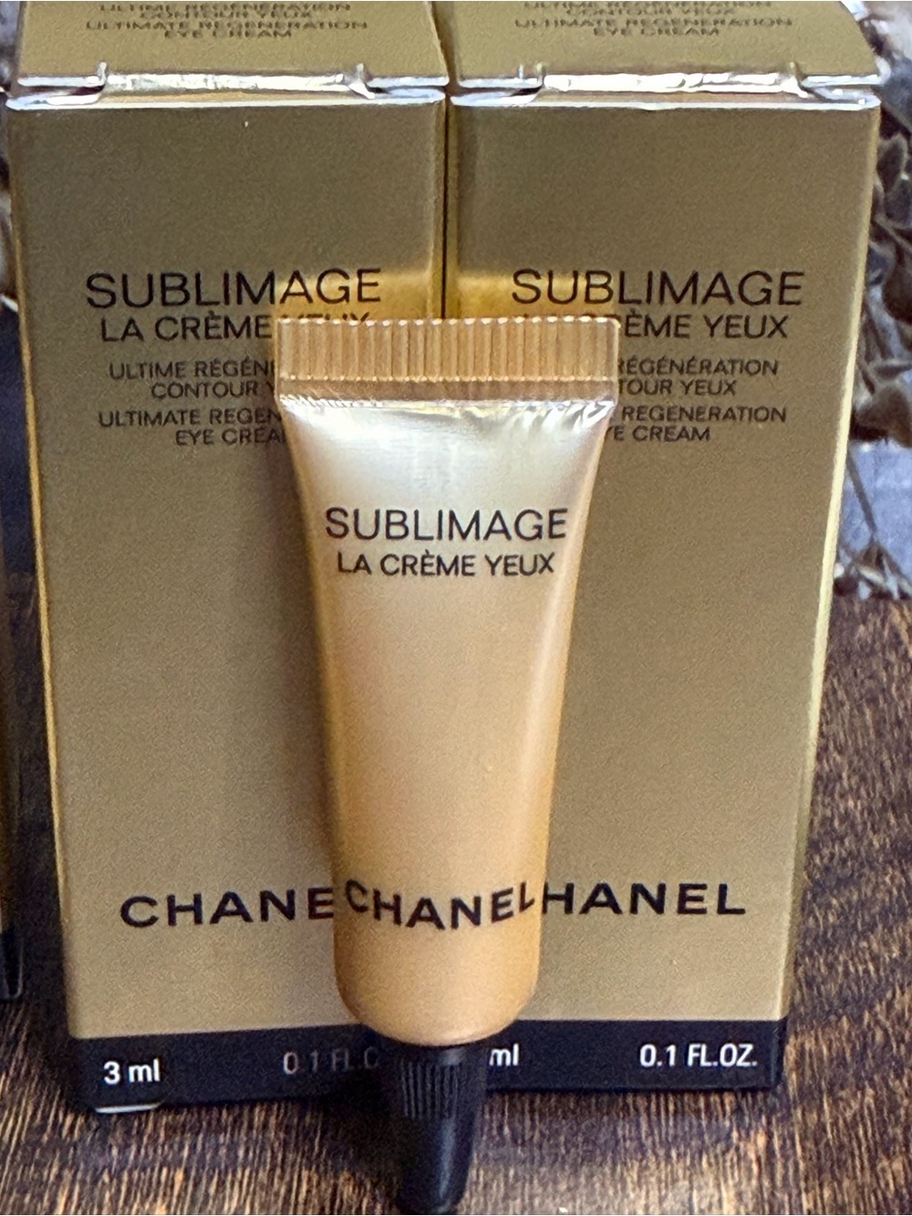 CHANEL Sublimage Le Serum & La Crème Yeux Eye Cream Set Bundle 4 - Picture 2 of 7